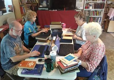 From left: Alec Grae, Judith Snow, Donna Lobdell and Ann Willig