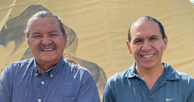 Chief Henry Red Cloud and Son